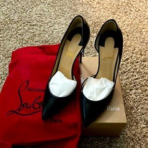 Christian Louboutin IRIZA 100 Black Patent